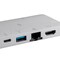 Monoprice Consul Series USB-C HDMI Adapter with VGA_ Gigabit Ethernet_ 2-Port US 34184 - alternate 3